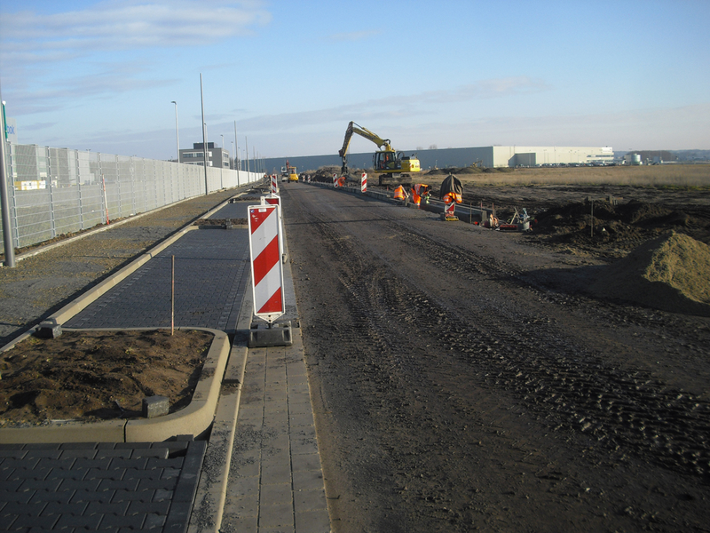 Niedersachsenpark – Erschließung im Industrie- und Gewerbegebiet