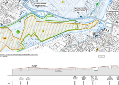 Hannover – Richtlinienkonformer Ausbau des Westschnellweges (B 6)