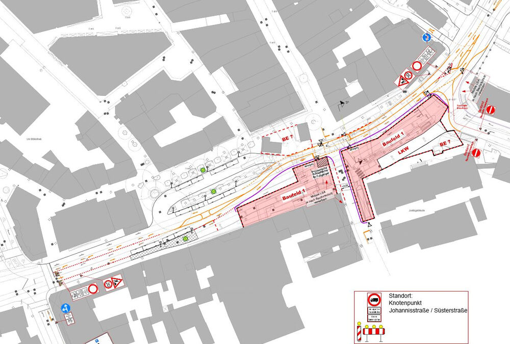 Stadt Osnabrück – Rückbau Neumarkttunnel – Verkehrsführung