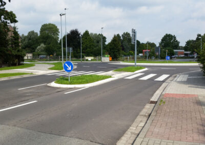 Kreisverkehr Leyer Straße