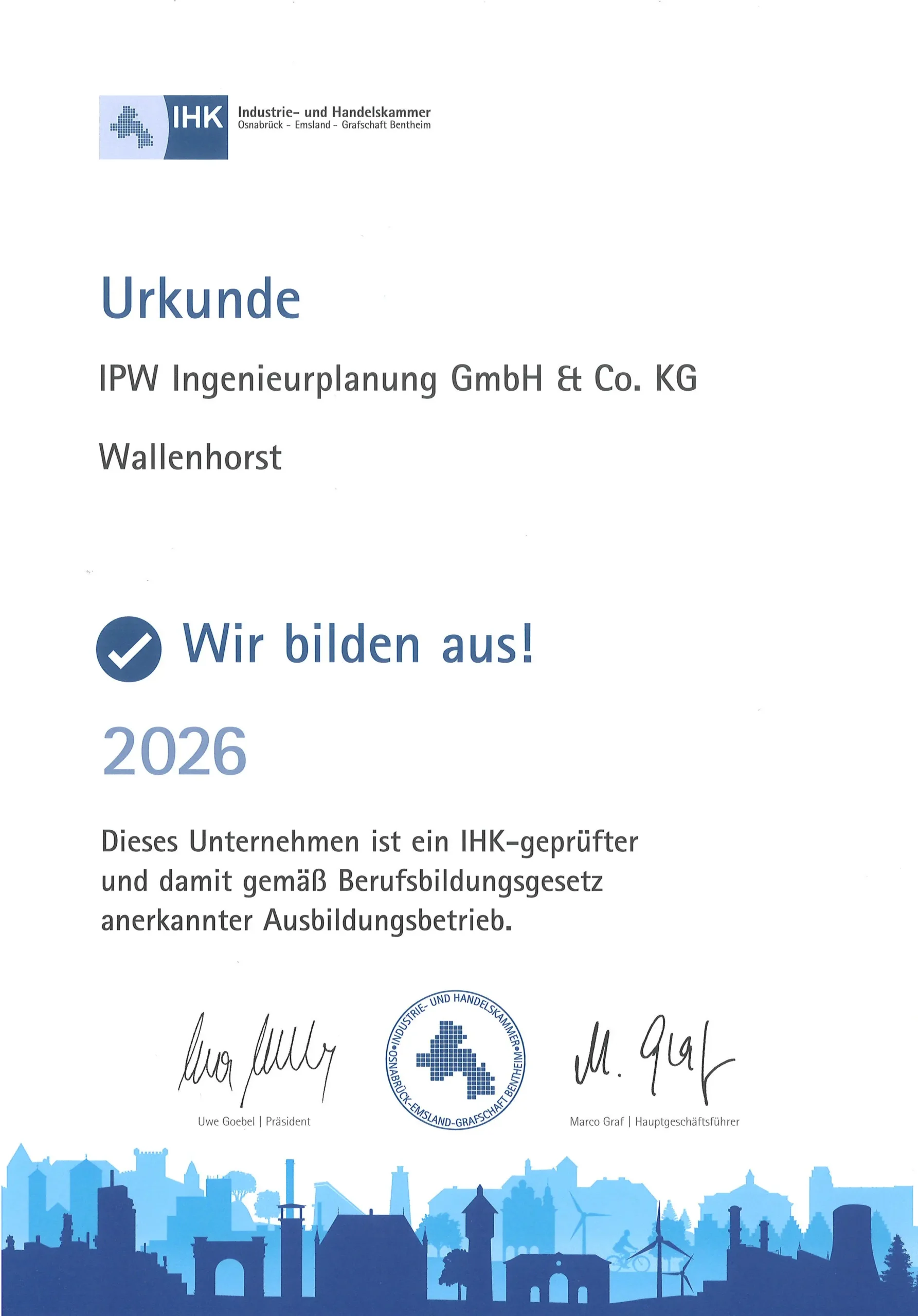 IHK_Urkunde_ausbildung_2026_ingenieurplanung_ipw_wallenhorst