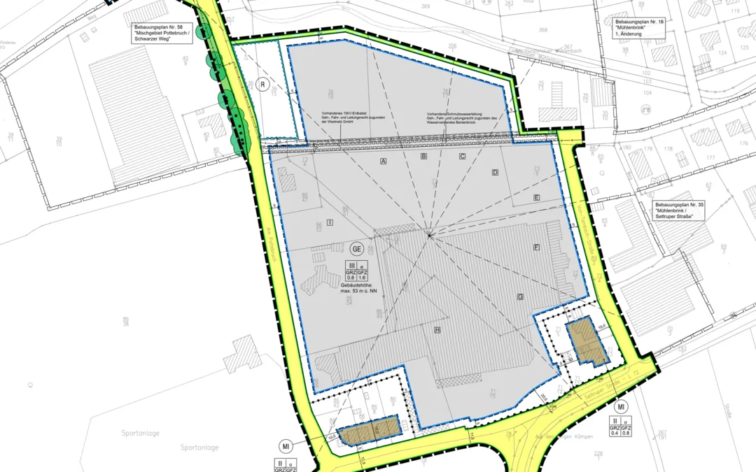 Stadt Fürstenau – Bebauungsplan Gewerbegebiet „Am Fürstenauer Mühlenbach“