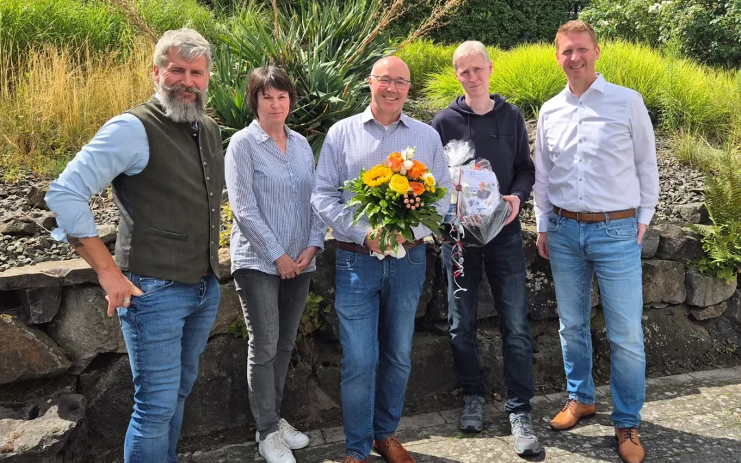 25 Jahre bei IPW – Herzlichen Glückwunsch zum Betriebsjubiläum, Peter!