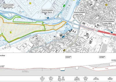 Hannover – Richtlinienkonformer Ausbau des Westschnellweges (B 6)