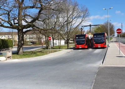 Stadt Osnabrück – Umbau von Bushaltestellen im Rahmen der Umstellung auf E-Mobilität