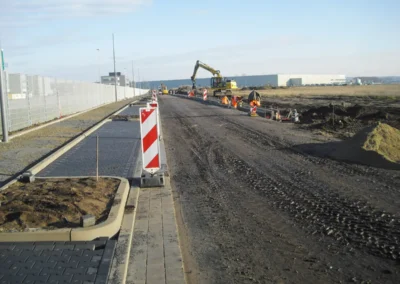 Niedersachsenpark – Erschließung im Industrie- und Gewerbegebiet
