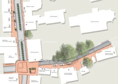 Stadt Bramsche – Mühlen-, Münster-, Kuh- und Kirchhofstraße