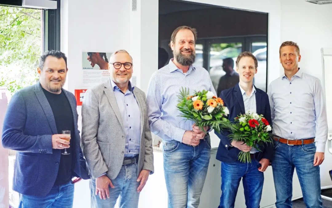 Kleine Feierstunde zum Betriebsjubiläum