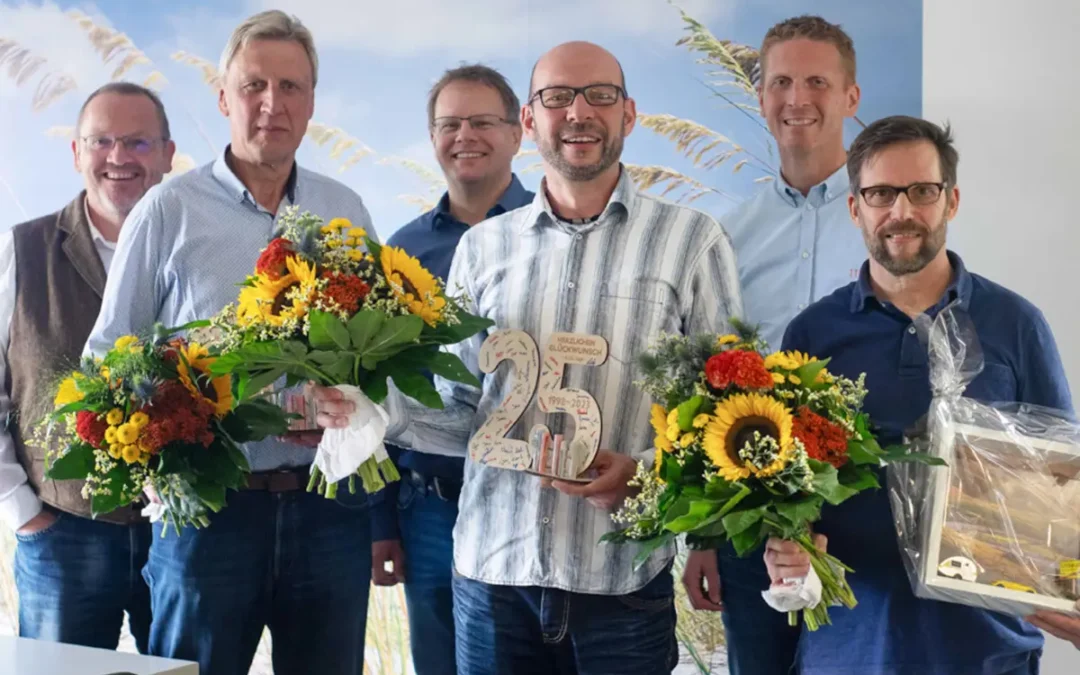 Ehrungen zum Betriebsjubiläum